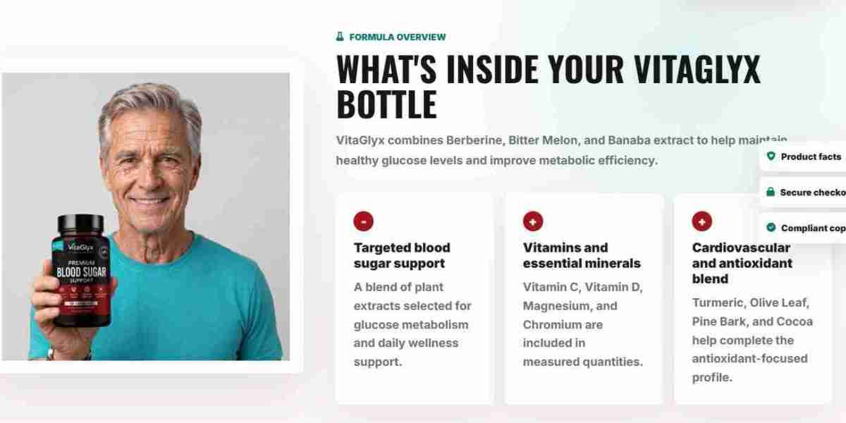 Vitaglyx Blood Sugar Support – Support Healthy Glucose & Energy Naturally