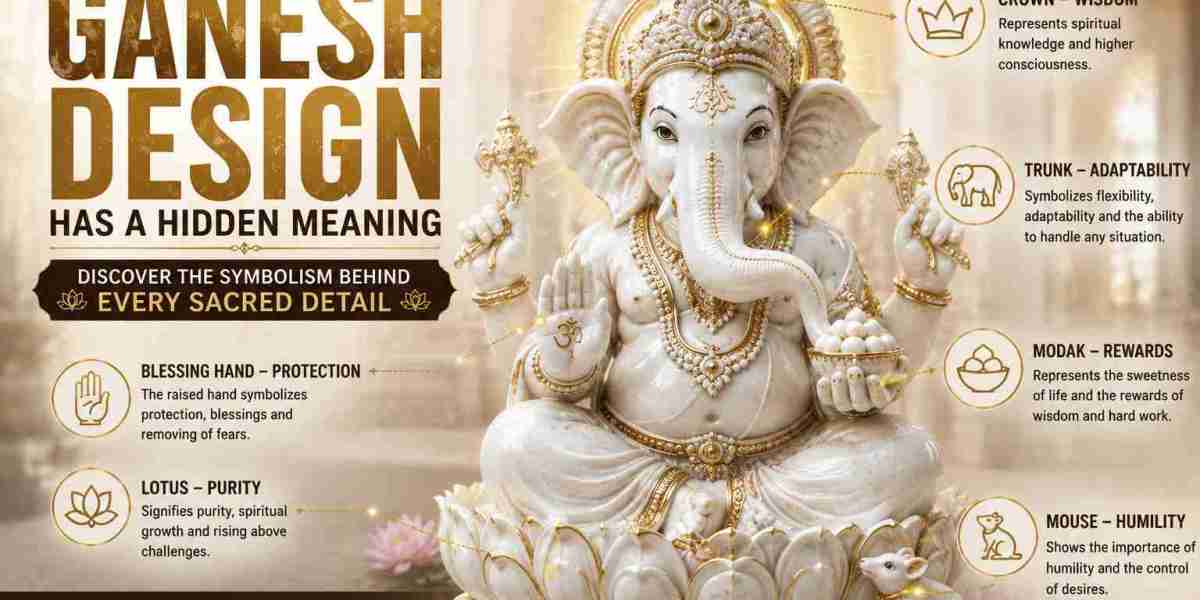 The Meaning Behind Popular Ganesh Design Elements in Marble Idols