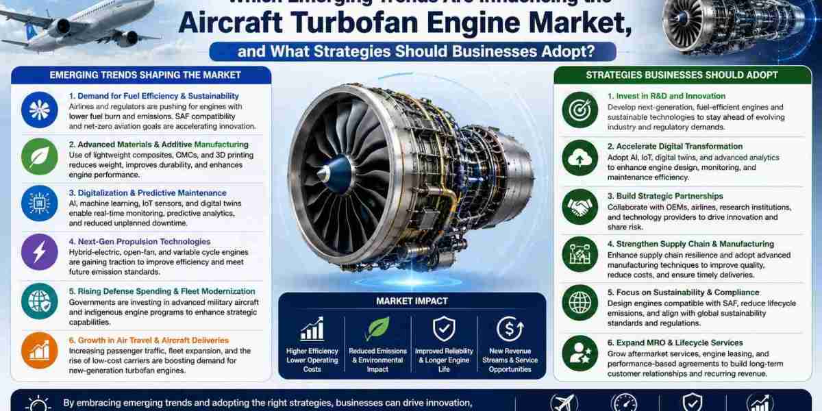 Aircraft Turbofan Engine Market Size, Share, Growth, Trends, Industry Analysis & Forecast