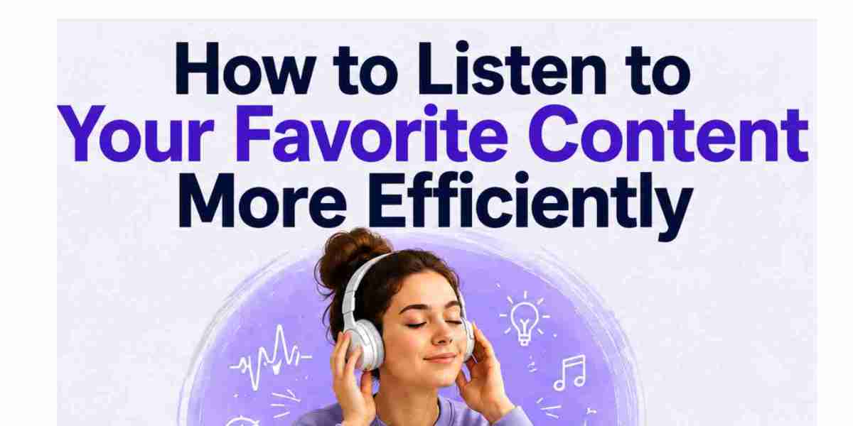 How to Listen to Your Favorite Content More Efficiently