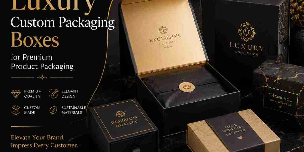 Luxury Custom Packaging Boxes for Premium Product Packaging
