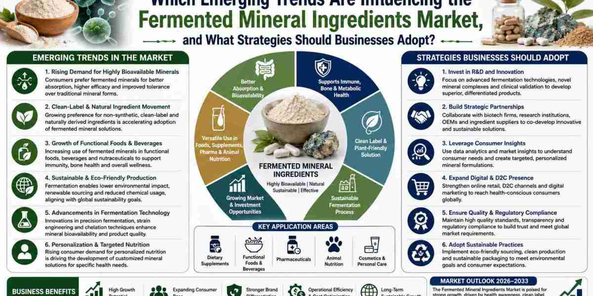 Fermented Mineral Ingredients Market Size, Share, Growth Trends & Forecast
