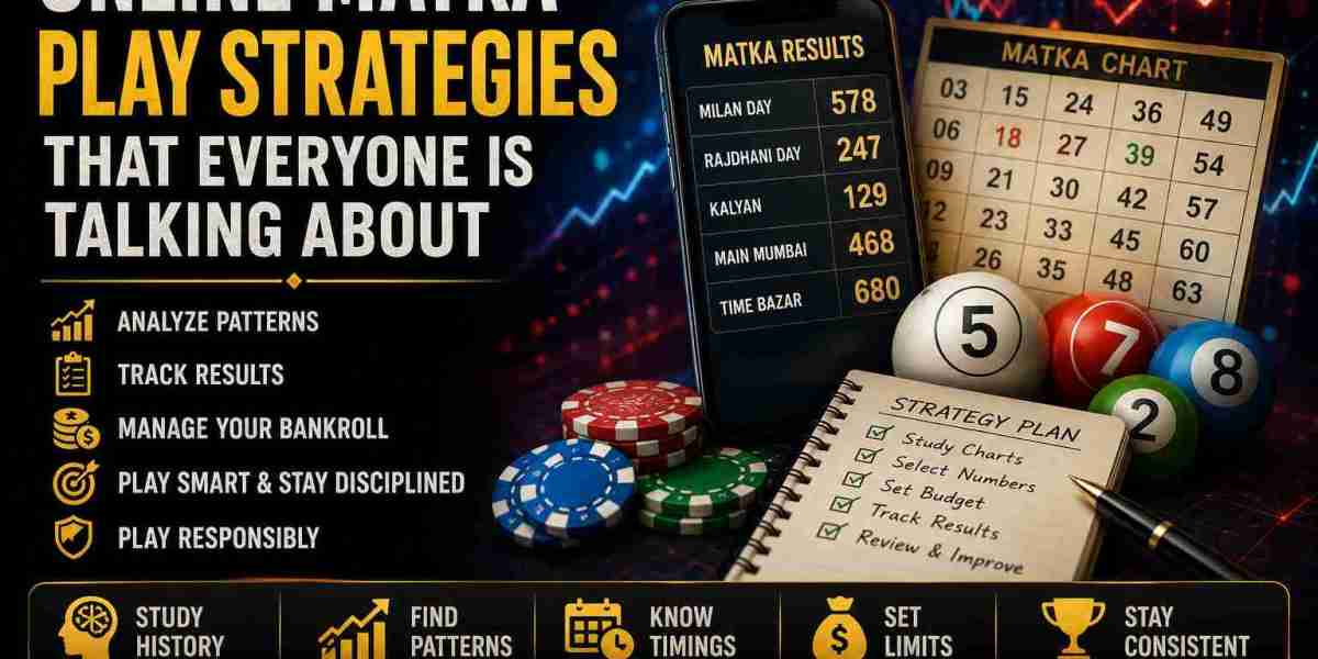 Online Matka Play Strategies That Everyone Is Talking About