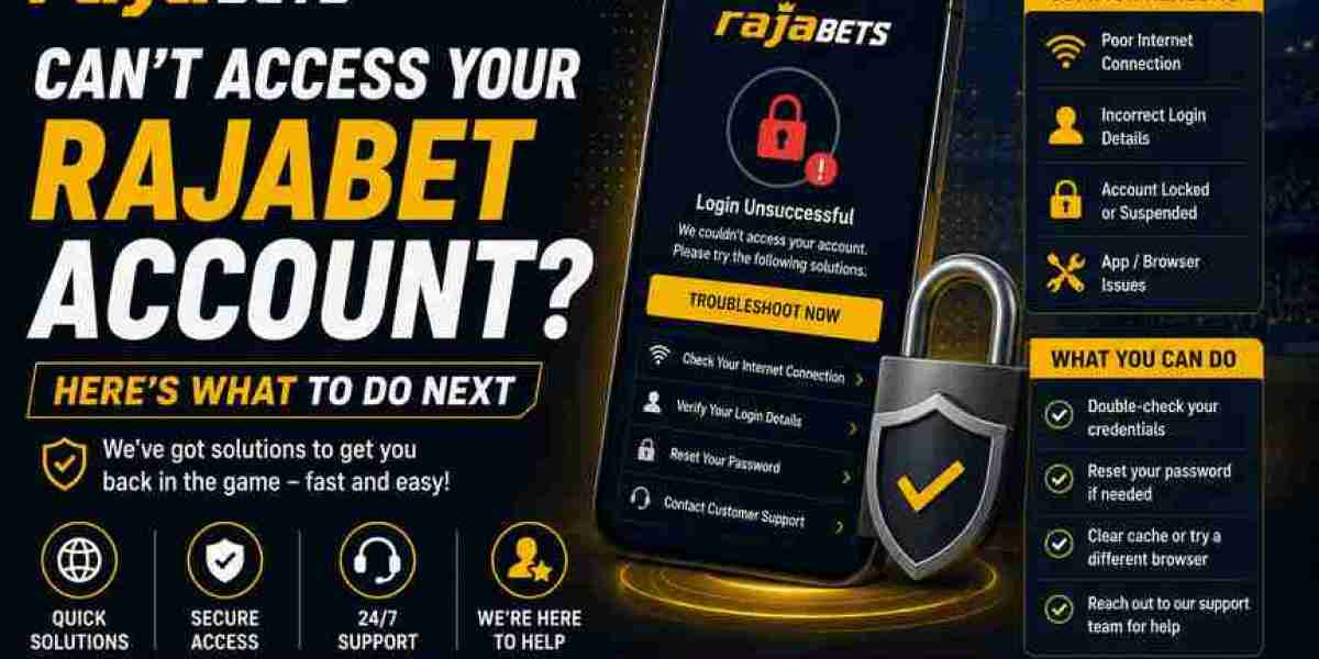 Can't Access Your Rajabet Account? Here's What to Do Next