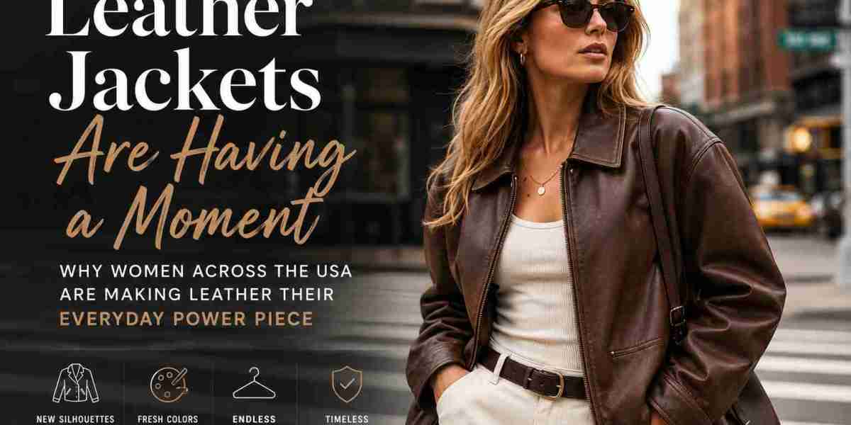 Leather Jackets Are No Longer Just “Edgy”—They’re Becoming a Woman’s Everyday Armor