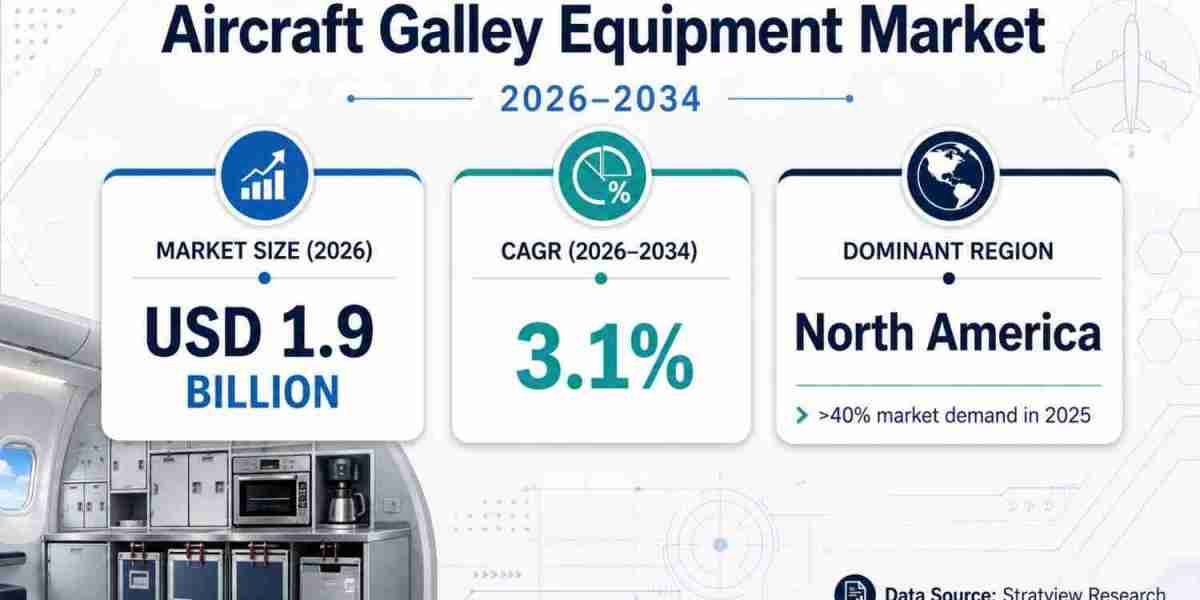 Aircraft Galley Equipment Market Share Analysis Highlights USD 2.4 Billion Forecast by 2034