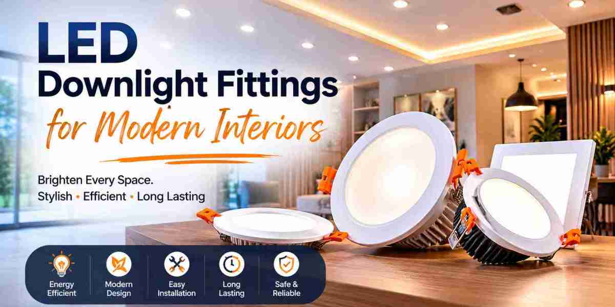 LED Downlight Fittings for Modern Interiors