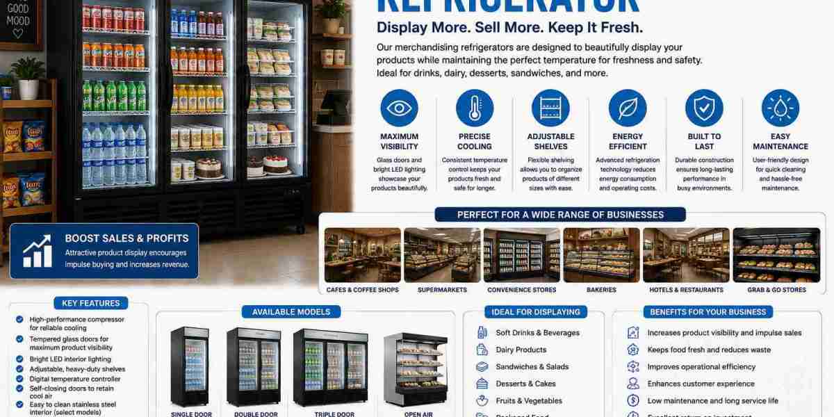 Merchandising Refrigerator: The Complete Guide to Boosting Product Visibility and Sales