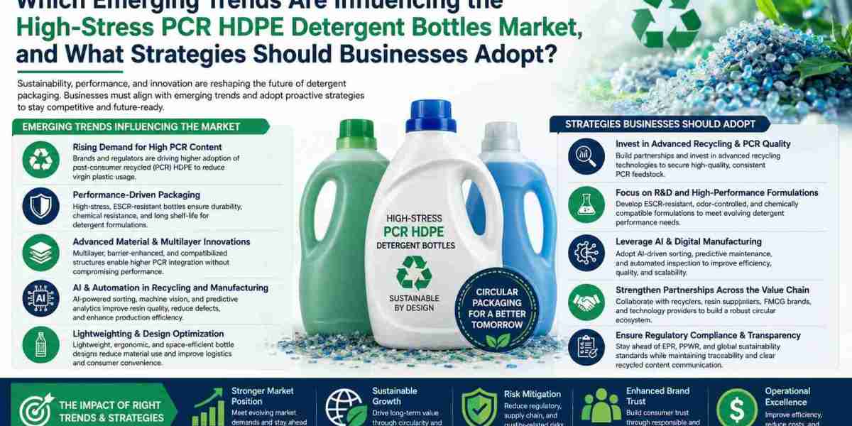High-Stress PCR HDPE Detergent Bottles Market Industry Report & Forecast