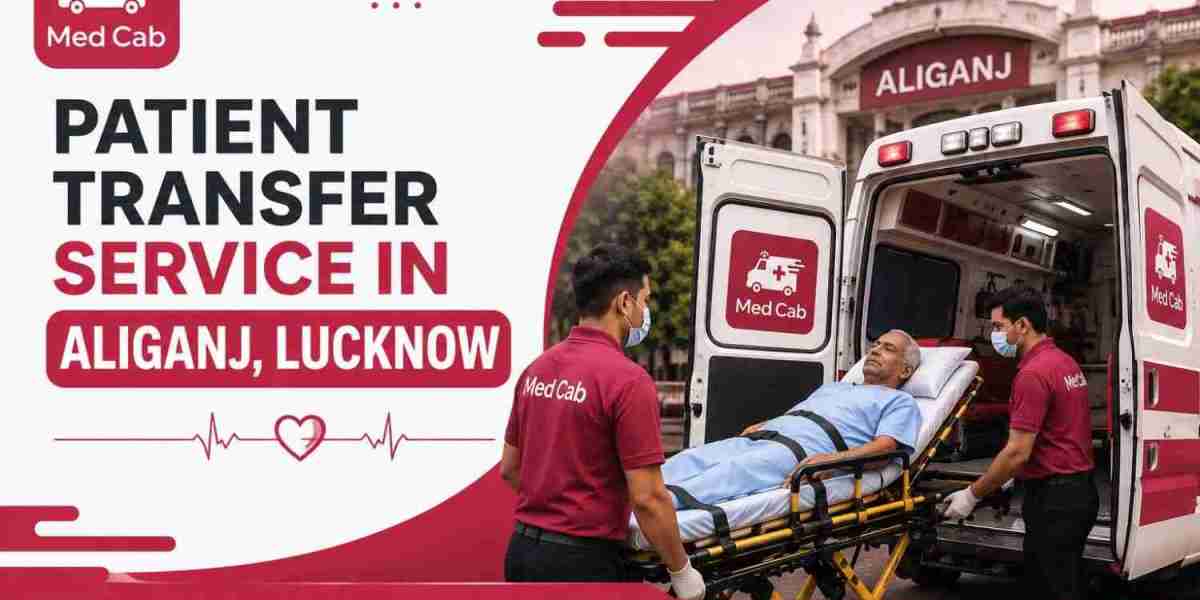 Patient Transfer Service in Aliganj – Lucknow – Med Cab