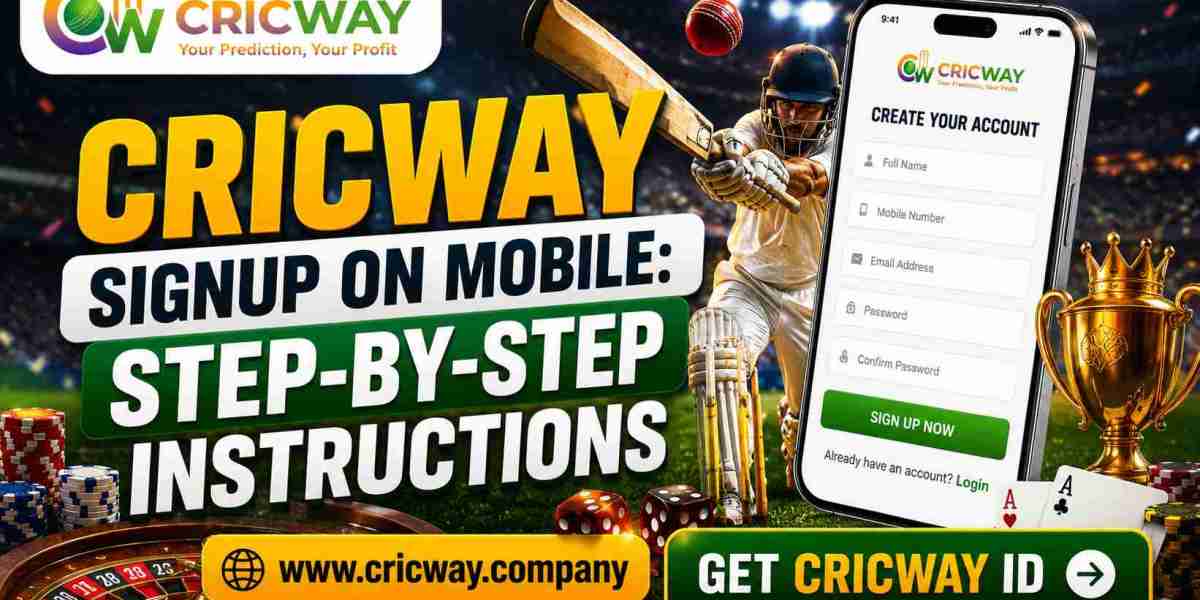 Cricway Signup on Mobile: Step-by-Step Instructions