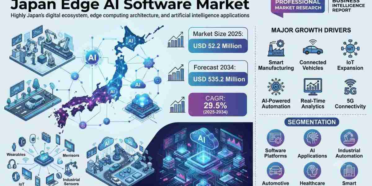 Japan Edge AI Software Market Size, Growth Trends, Demand, and Forecast 2034