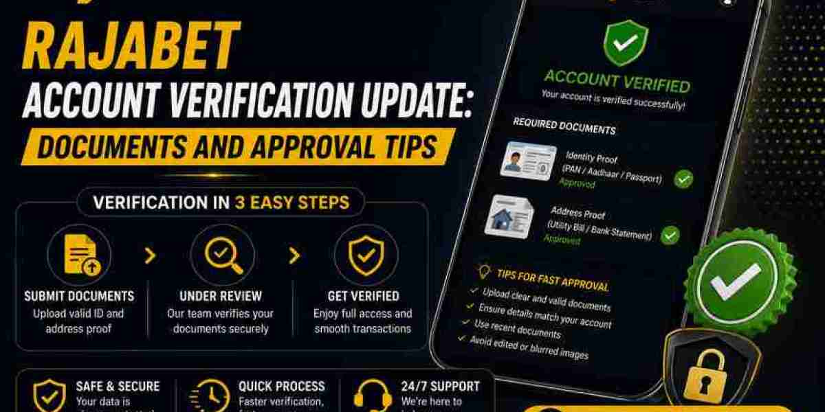 Rajabet Account Verification Update: Documents and Approval Tips