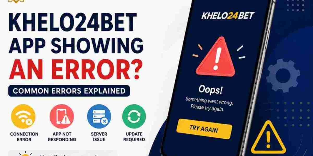Khelo24Bet App Showing an Error? Common Errors Explained