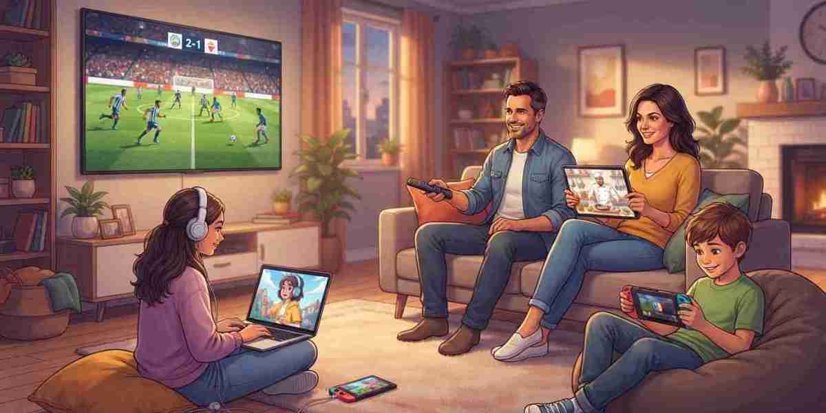 Interesting Facts About How Families Use IPTV Across Different Devices