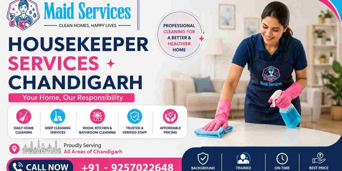 Housekeeper Services Chandigarh – Keep Your Home Clean & Organized