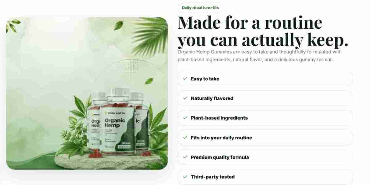 WilderLeaf Hemp Gummies Australia: 100 percent Safe Strong  Supplement