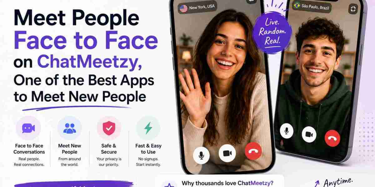 Meet People Face to Face on ChatMeetzy, One of the Best Apps to Meet New People