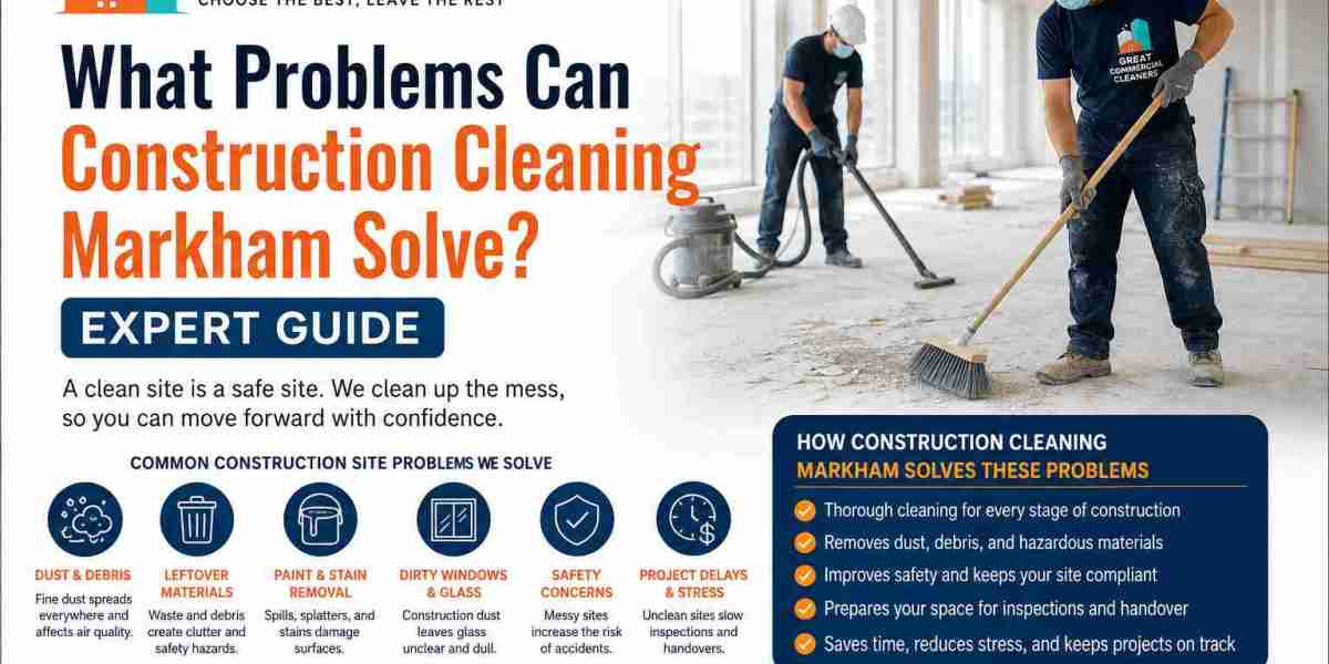 What Problems Can Construction Cleaning Markham Solve? Expert Guide