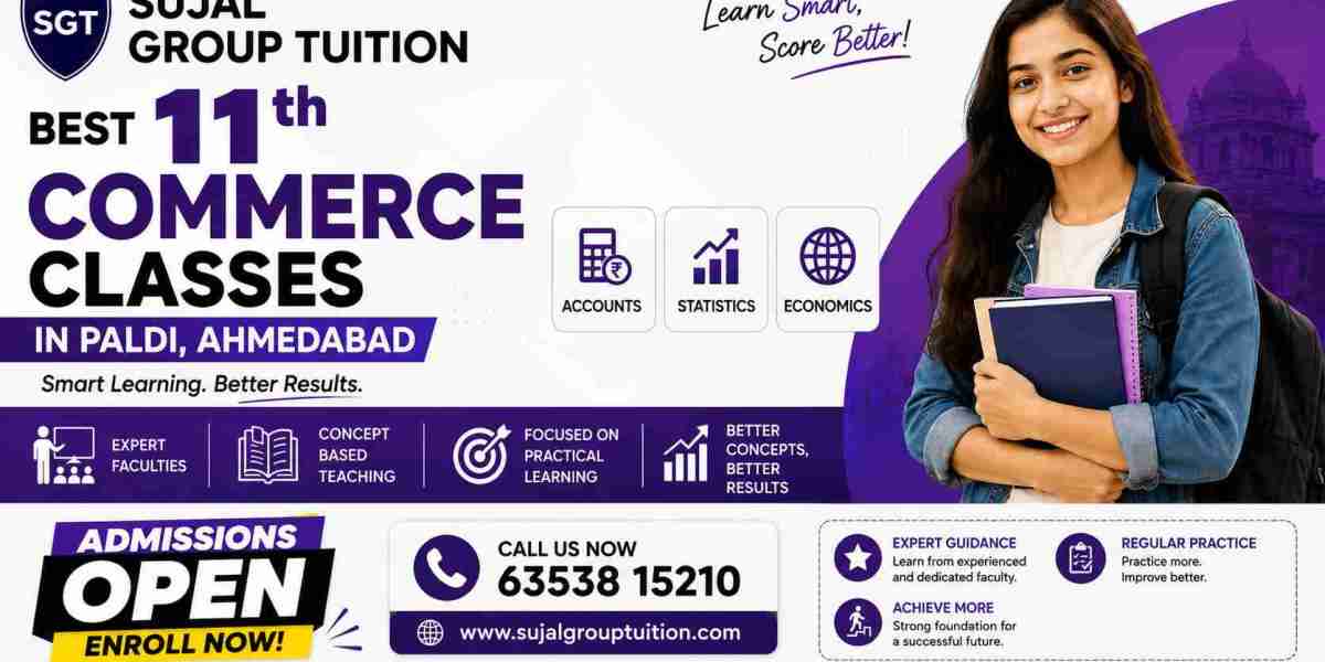 Best 11th Commerce Classes in Paldi Ahmedabad | Smart Learning & Better Results