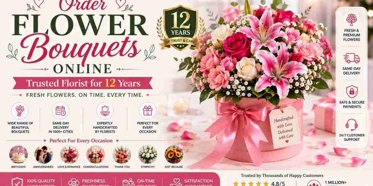 Order Flower Bouquets Online – Trusted Florist for 12 Years