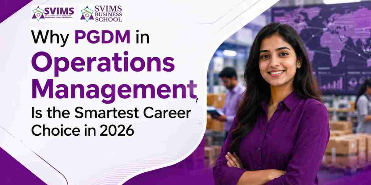 Why PGDM in Operations Management Is the Smartest Career Choice in 2026