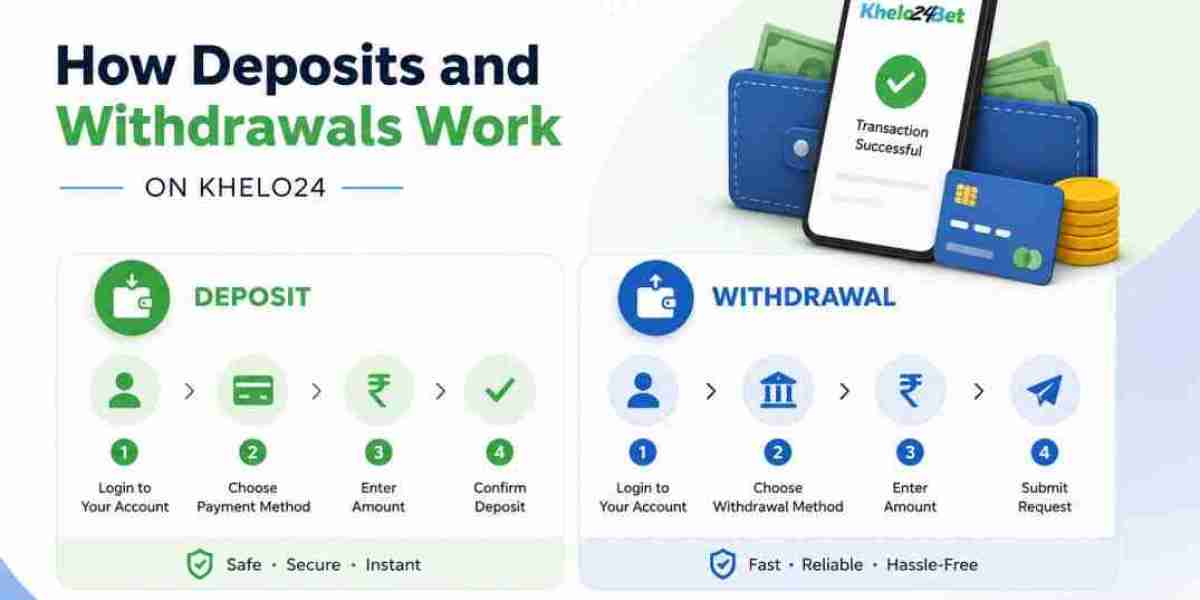 How Deposits and Withdrawals Work on Khelo24