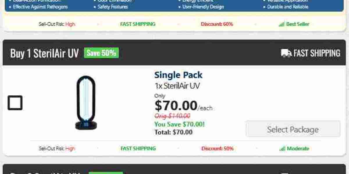 SterilAir UV – Powerful UV Technology for Fresh, Cleaner Air