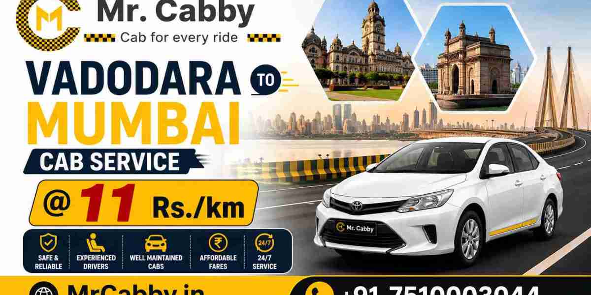 Affordable Vadodara to Mumbai Cab Service with Safe & Timely Pickup