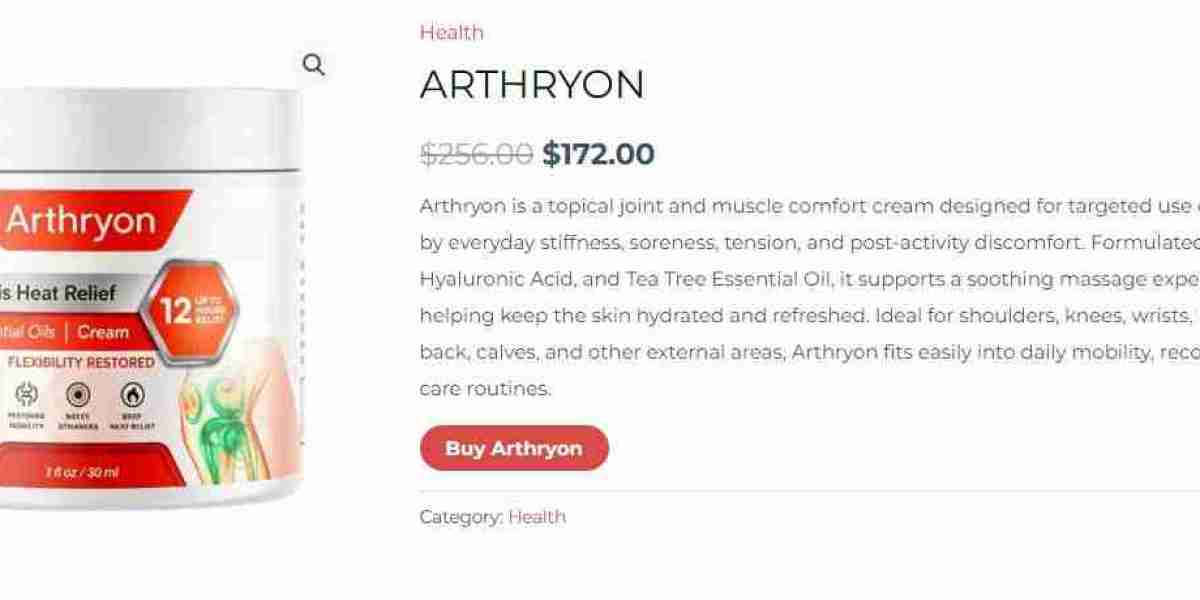 Arthryon Cream Review – Fast-Absorbing Topical Support for Everyday Aches