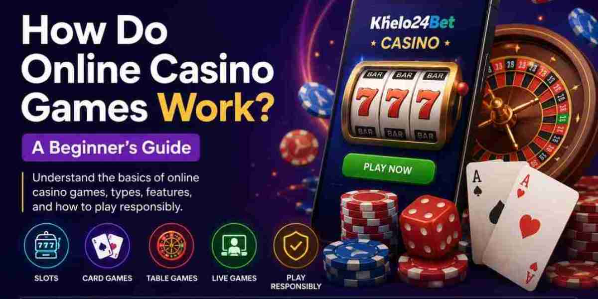 How Do Online Casino Games Work? A Beginner’s Guide
