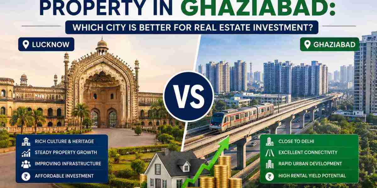Property in Lucknow vs Property in Ghaziabad: Which City is Better for Real Estate Investment?