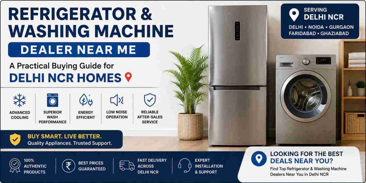 Refrigerator & Washing Machine Dealer Near Me: A Practical Buying Guide for Delhi NCR Homes