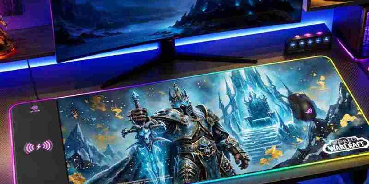 WOW Player From Montana Recommends My New Lich King RGB Desk Mat