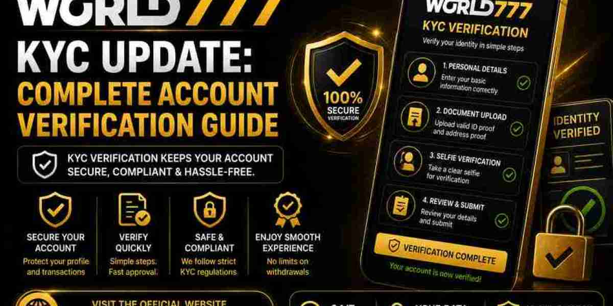 World777 KYC Update: Complete Account Verification Guide