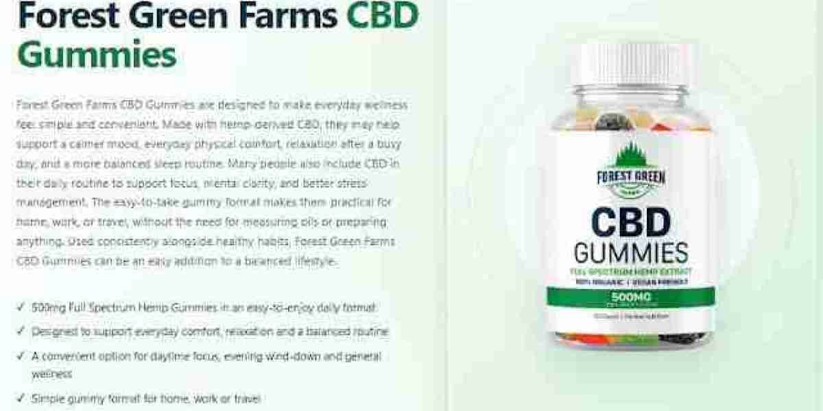 Forest Green Farms CBD Gummies – A Convenient Choice for Everyday Wellness
