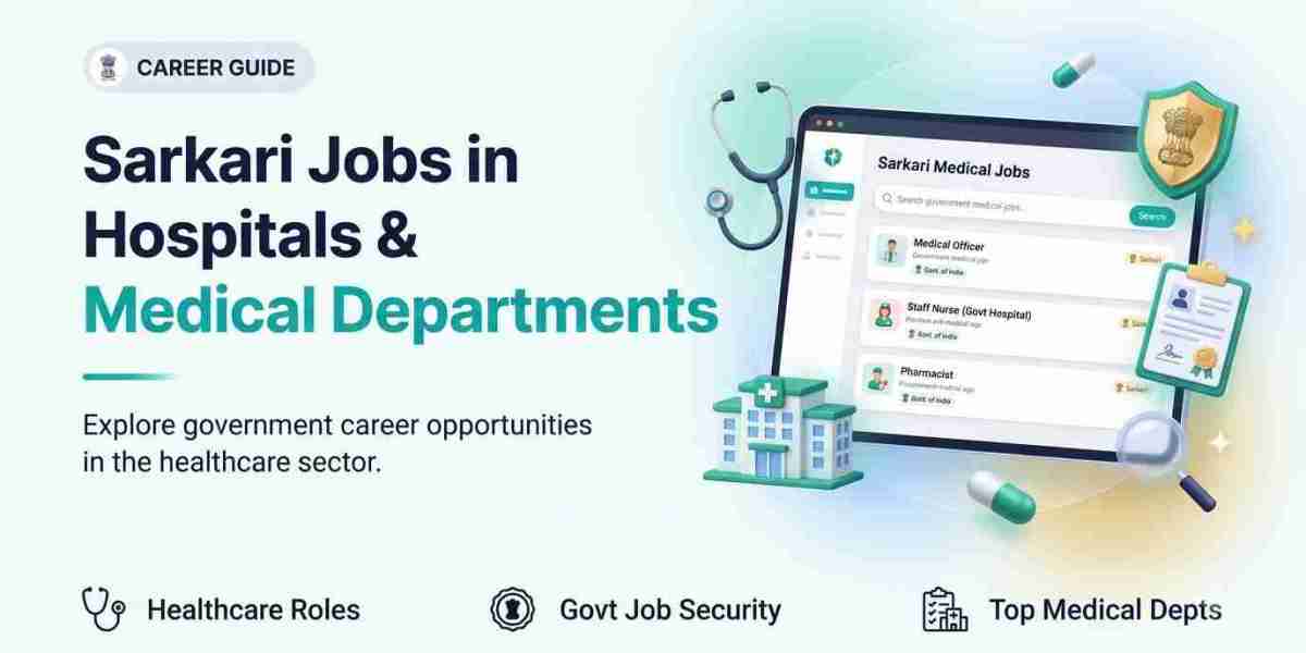 Which Sarkari Jobs Offer Opportunities in Hospitals and Medical Departments?