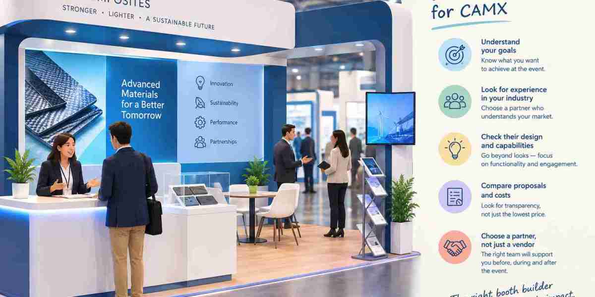 How to Compare Booth Builders for CAMX and Select the Best Partner