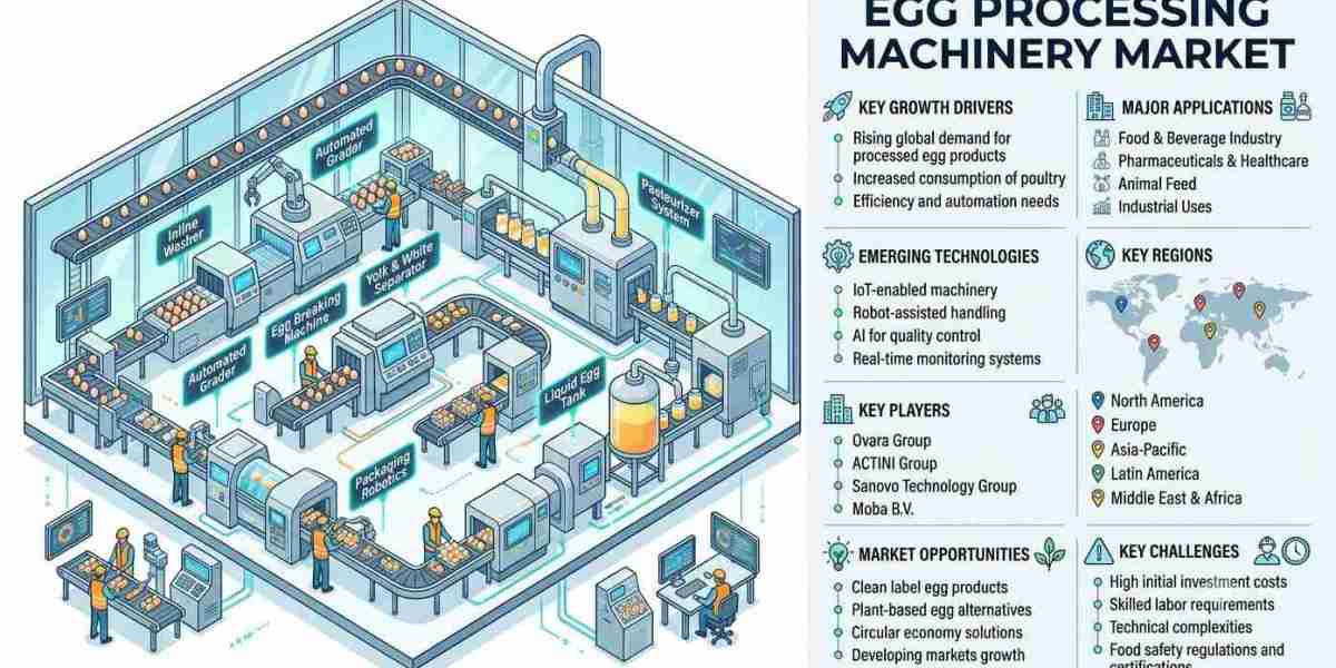 Egg Processing Machinery Market Size and Global-to-Regional Growth Outlook