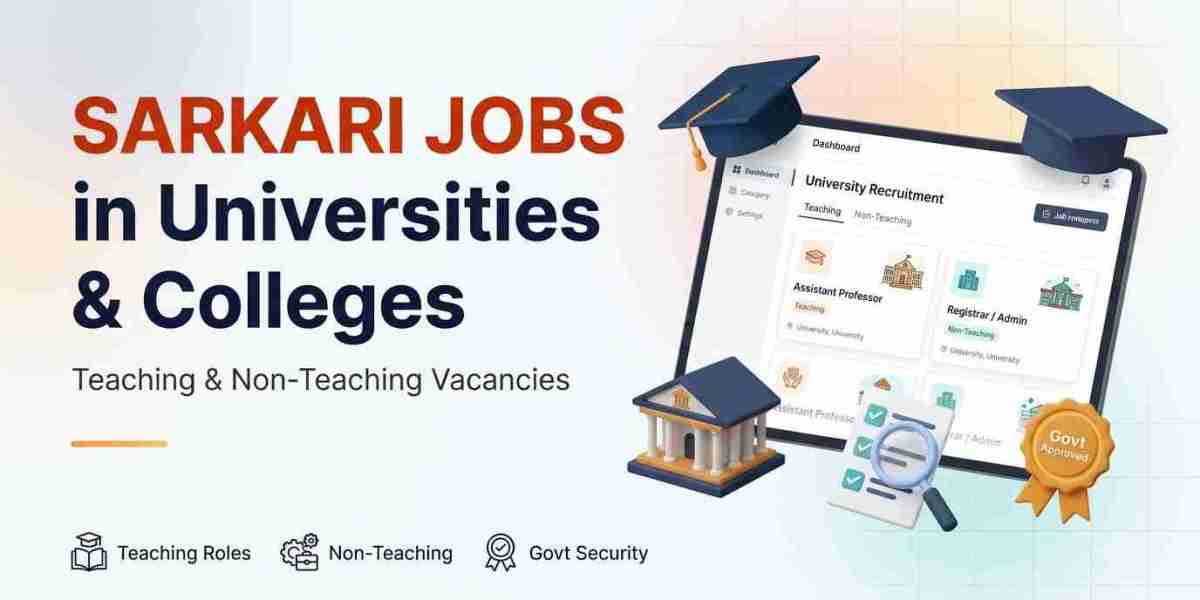 Sarkari Jobs in Universities and Colleges for Teaching and Non-Teaching Candidates