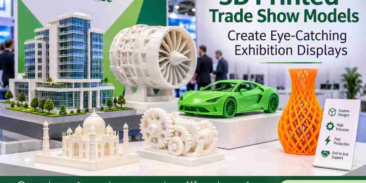 3D Printed Trade Show Models: Create Eye-Catching Exhibition Displays