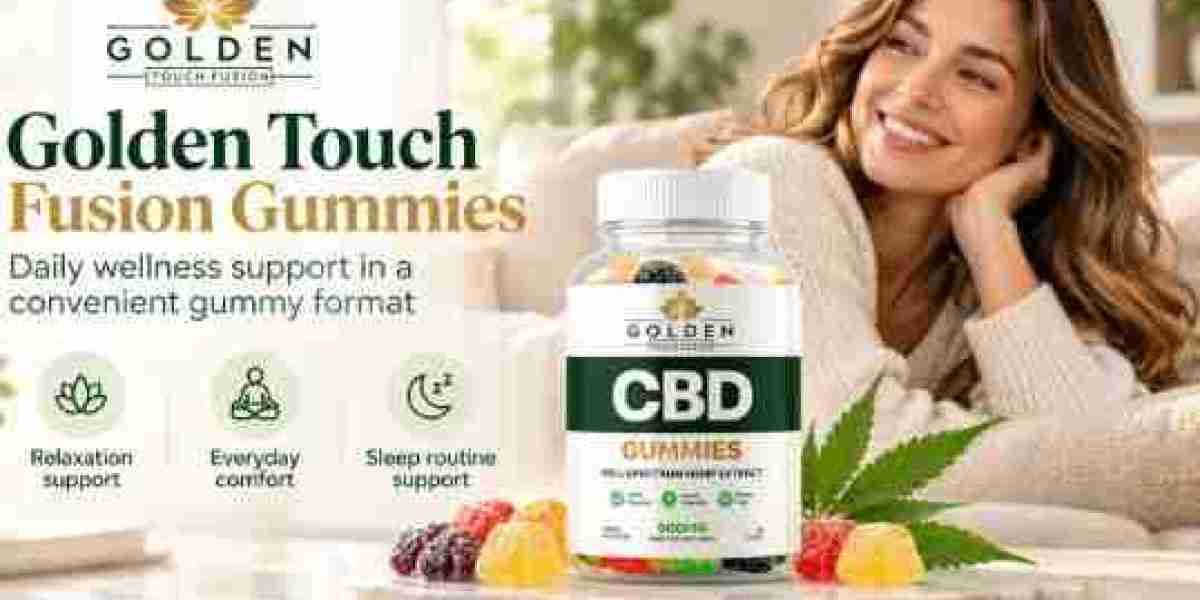 Golden Touch Fusion CBD Gummies: It Provides Quick Pain Relief