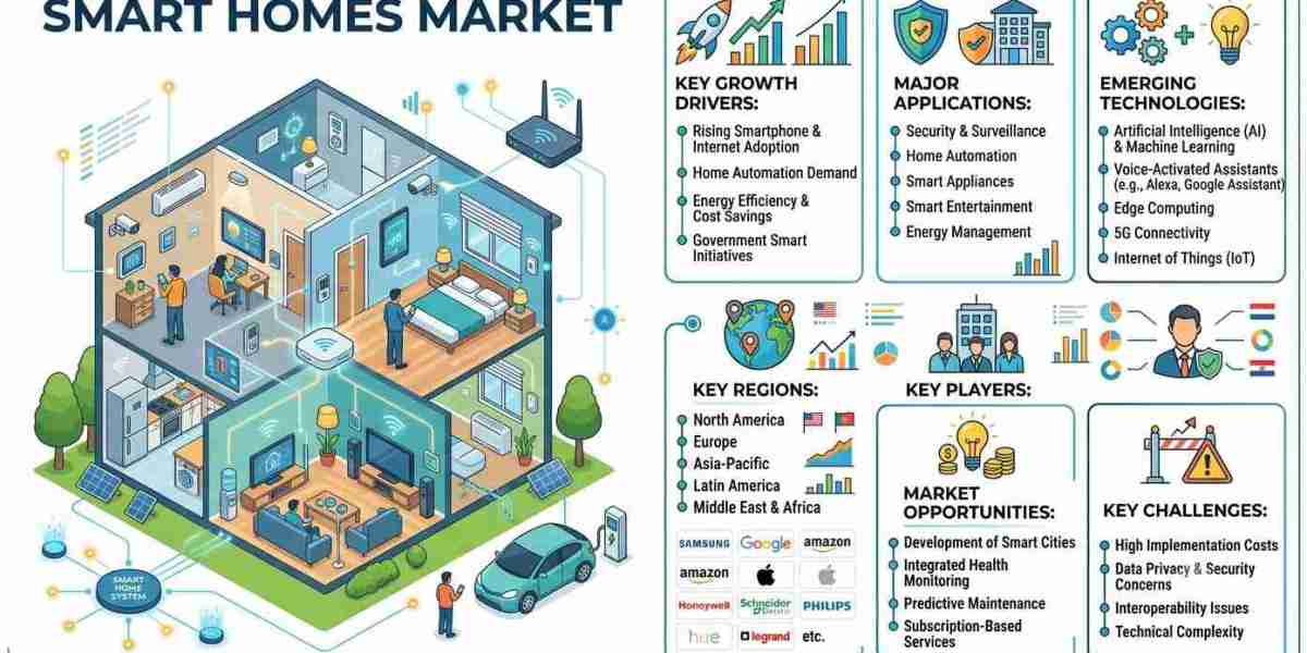 Smart Homes Market Outlook 2026: Key Growth Drivers, Emerging Trends & Future Opportunities