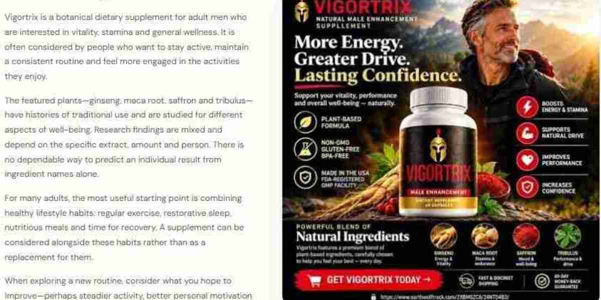 Vigortrix: How It Functions In The Body?