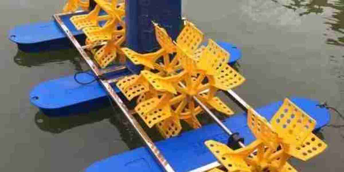 Paddle Wheel Aerator Water Cooling by ChinaAerator