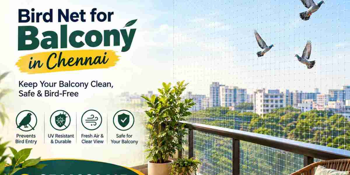 Ram Safety Nets Offers Practical Bird Net Solutions for Chennai Balconies