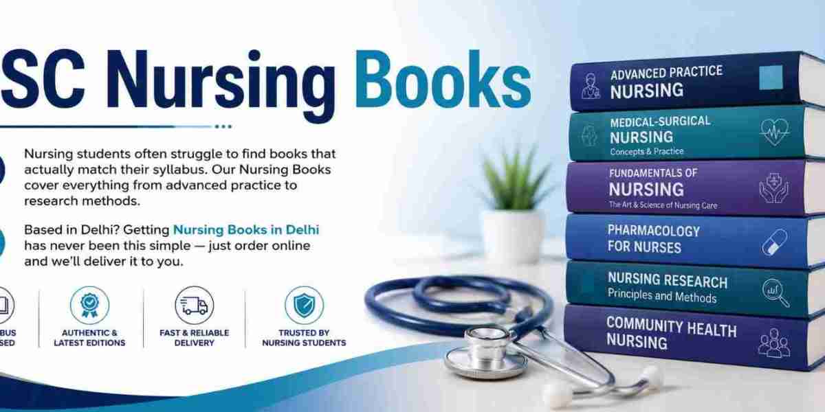 Nursing Books in Delhi for BSc, GNM and ANM Students
