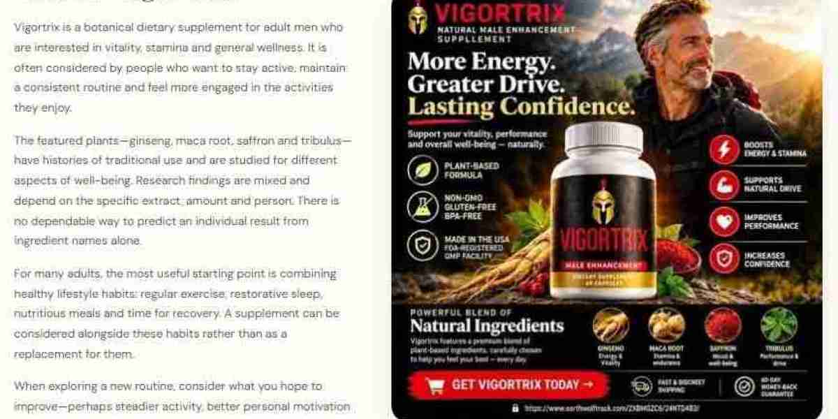 Vigortrix™ Review 2026 – Is It Worth Trying?