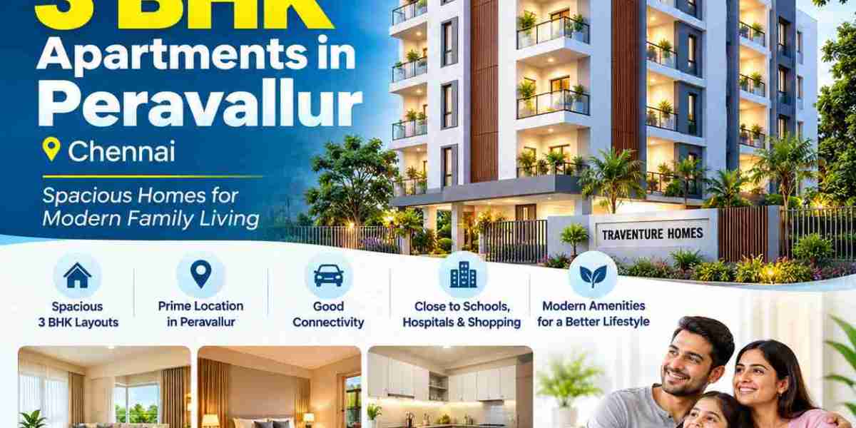 Best 3 BHK Apartments in Peravallur for Comfortable Family Living