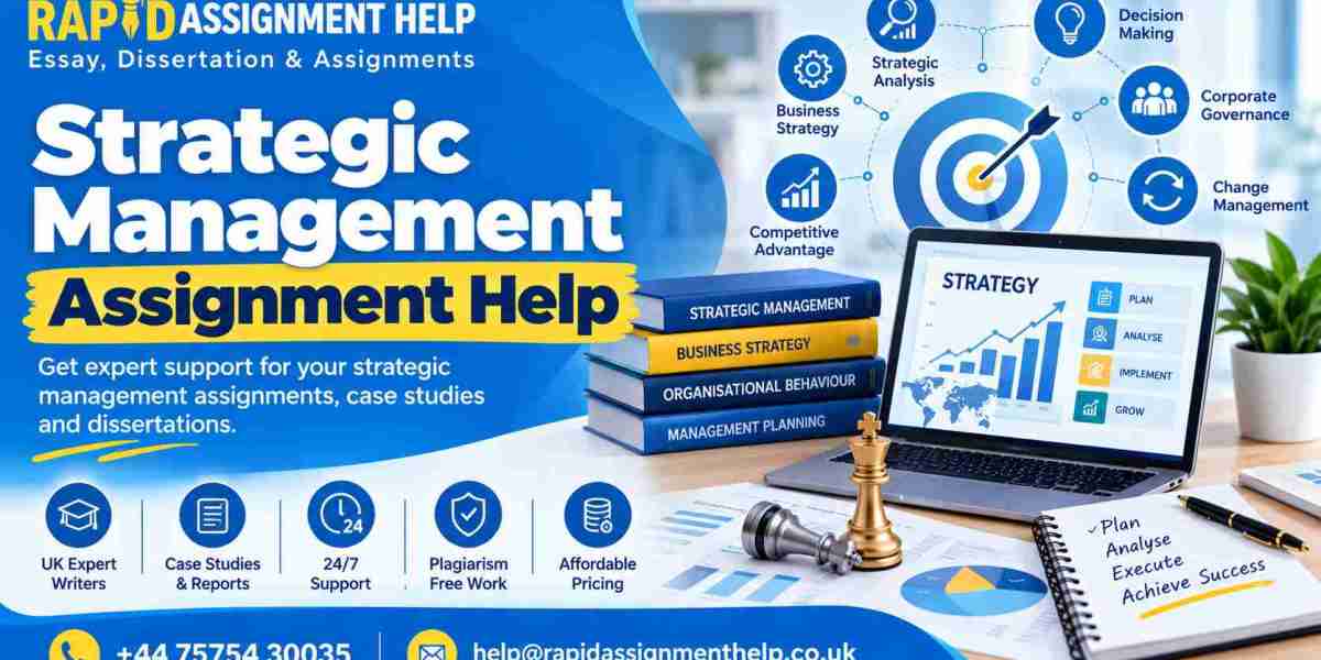 Strategic Management Assignment Help UK: How to Write High-Scoring Corporate Strategy Case Studies